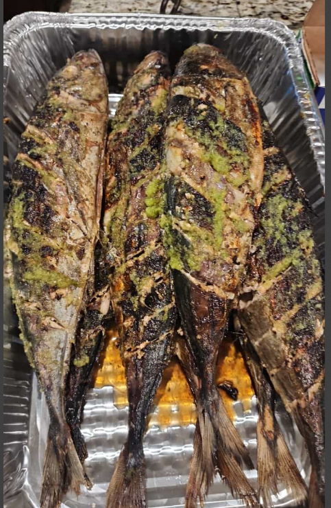 Roasted Oil Mackerel Fish